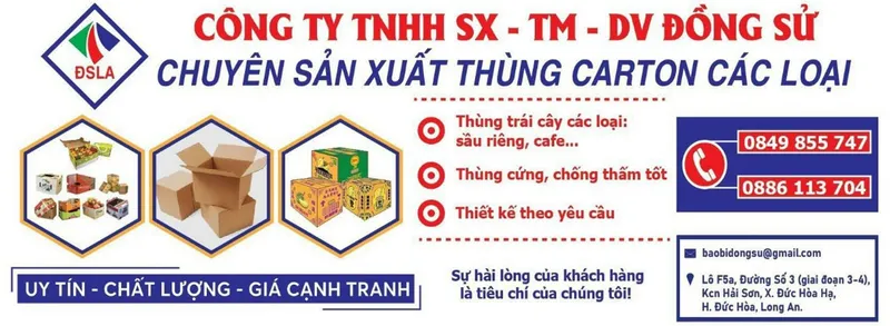 Sản phẩm slide 1 6325 — Công Ty TNHH SX TM DV Đồng Sử Long An — MST 1101790959
