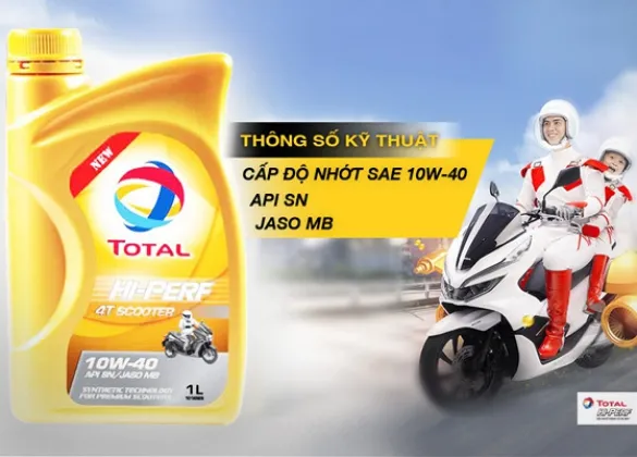 Sản phẩm tinh nang vuot troi cua dau nhot xe tay ga total moi 13449_585x420 — Công Ty TNHH TM - DV Ô Tô Minh Đức — MST 1101800117