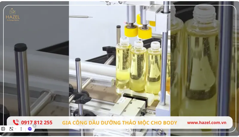 Sản phẩm gia cong dau duong thao moc cho body 0 — Công Ty Cổ Phần Mỹ Phẩm Hazel Cosmetic — MST 1101860765