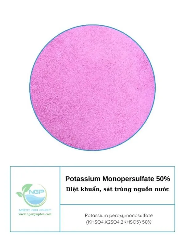 Sản phẩm potassium peroxymonosulfate 50 2 600x780 — Công Ty TNHH Sản Xuất XNK Ngọc Gia Phát — MST 1101920580