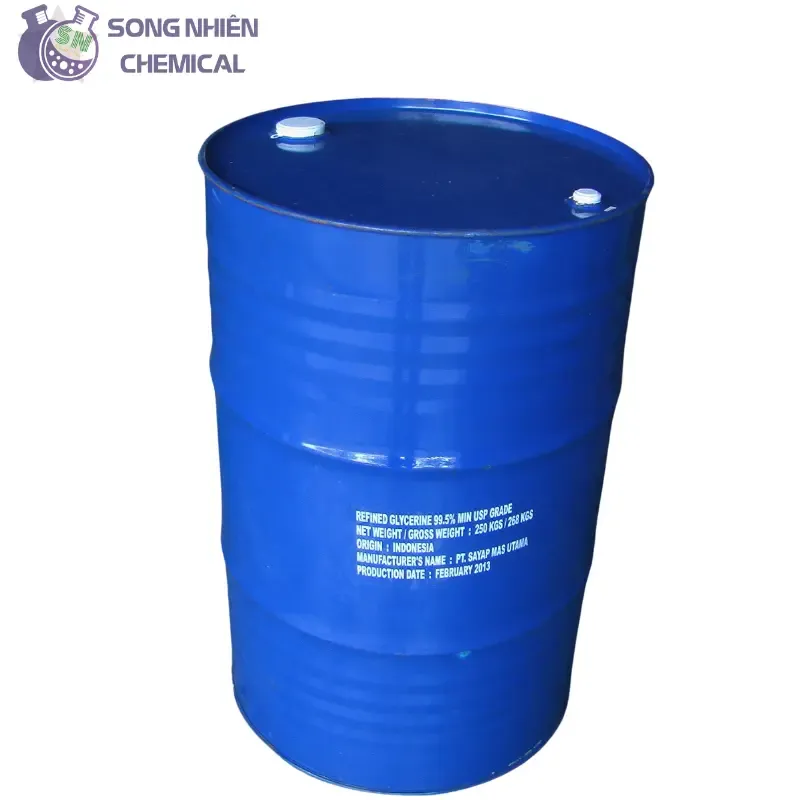 Sản phẩm 0uo70yqnnmtrsclmq1cmxf873dpo_glycerine — Hóa Chất Dung Môi Công Nghiệp Song Nhiên - Công Ty TNHH Thương Mại Song Nhiên — MST 1101930500
