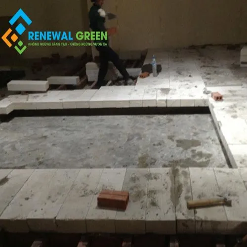 Sản phẩm nang nen nha bang gach tam be tong nhe — Công Ty TNHH Vật Liệu Tái Tạo Năng Lượng Xanh — MST 1101951243
