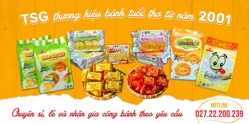 Sản phẩm dcaaf41ec6b78b9ecd04060ef94a114b — Công Ty TNHH Bánh Kẹo Thực Phẩm TSG — MST 1101959323