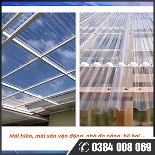 Sản phẩm tam nhua polycarbonate dang song (3) — Panel Cách Nhiệt Tài Lộc - Công Ty TNHH MTV Tôn Thép Tài Lộc — MST 1102031263