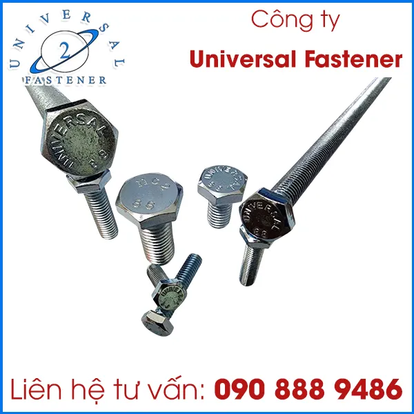 Sản phẩm bu long dau luc giac — Bulong Universal Fastener - Công Ty TNHH Universal Fastener — MST 1102105571