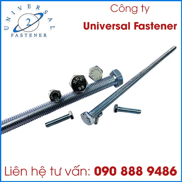 Sản phẩm bu long dau luc giac2 — Bulong Universal Fastener - Công Ty TNHH Universal Fastener — MST 1102105571