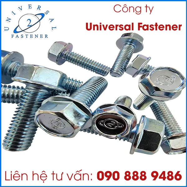 Sản phẩm bu long luc giac lien long den2 — Bulong Universal Fastener - Công Ty TNHH Universal Fastener — MST 1102105571