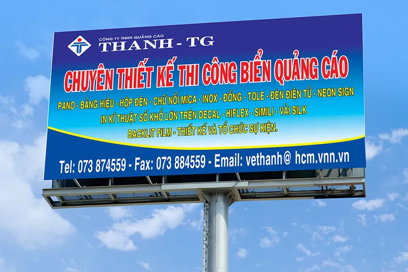 Sản phẩm 6 — Quảng Cáo Thanh - Tiền Giang - Công Ty Trách Nhiệm Hữu Hạn MTV Quảng Cáo Thanh -
Tiền Giang — MST 1200508674