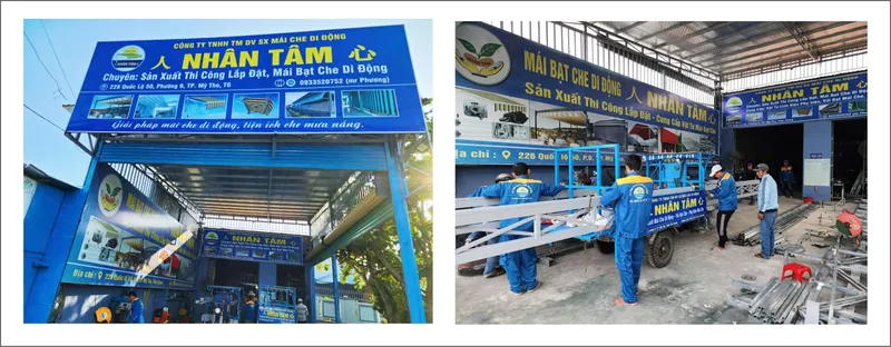 Sản phẩm lai — Mái Hiên Nhân Tâm - Công Ty TNHH TM DV Cơ Khí Nhân Tâm — MST 1201657823