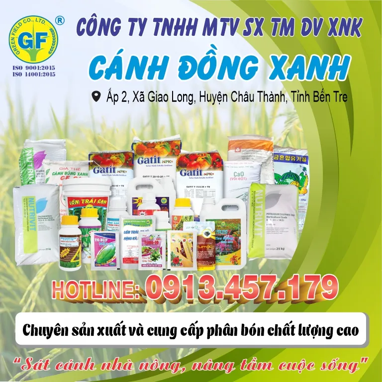 Sản phẩm 0000087_SLIDE   mb — Phân Bón Cánh Đồng Xanh - Công Ty TNHH Một Thành Viên Sản Xuất Thương Mại Dịch
Vụ Xuất Nhập Khẩu Cánh Đồng Xanh — MST 1300646396
