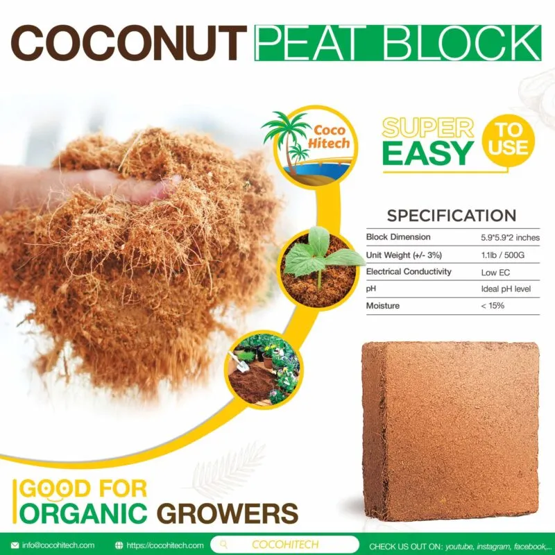 Sản phẩm COCO PEAT BLOCK 800x800 — Xơ Dừa Coco Hitech - Công Ty TNHH Xuất Khẩu Nhập Khẩu Coco Hitech — MST 1301087969