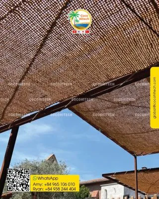 Sản phẩm COIR FIBER SHADE SAIL 24 320x400 — Xơ Dừa Coco Hitech - Công Ty TNHH Xuất Khẩu Nhập Khẩu Coco Hitech — MST 1301087969