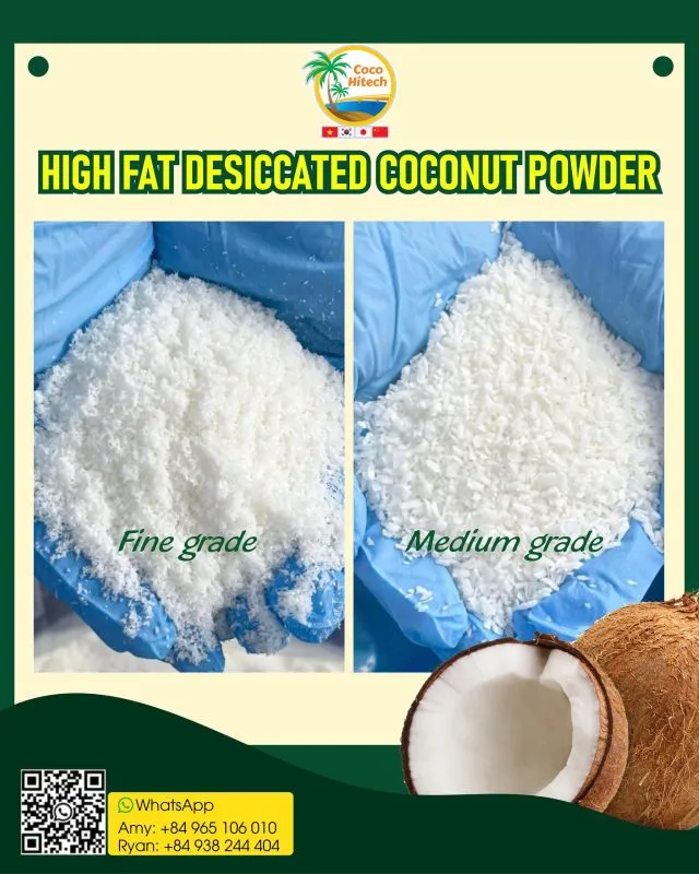 Sản phẩm high fat desiccated coconut powder 640x800 — Xơ Dừa Coco Hitech - Công Ty TNHH Xuất Khẩu Nhập Khẩu Coco Hitech — MST 1301087969