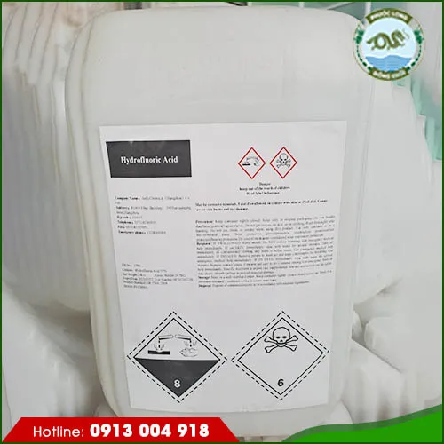 Sản phẩm Acid HF 55 — Hóa Chất Đồng Khởi Phước Long - Công Ty TNHH Đồng Khởi Phước Long — MST 1301108753