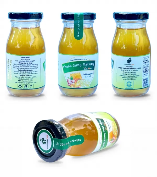 Sản phẩm chanh gung mat ong co dac mutxayhw — Công Ty TNHH Thực Phẩm Ngọc Phụng — MST 1402072662