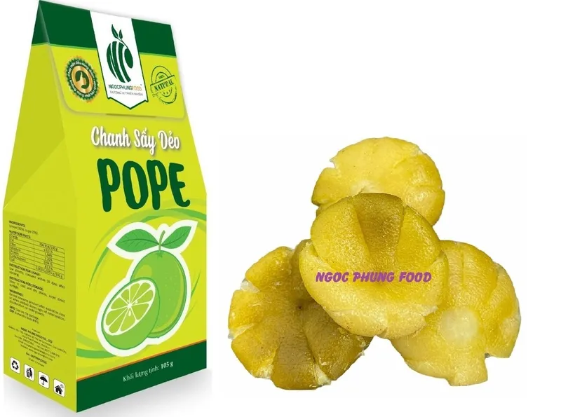 Sản phẩm chanh say deo cong nghe say lanh prfmkmh6 — Công Ty TNHH Thực Phẩm Ngọc Phụng — MST 1402072662