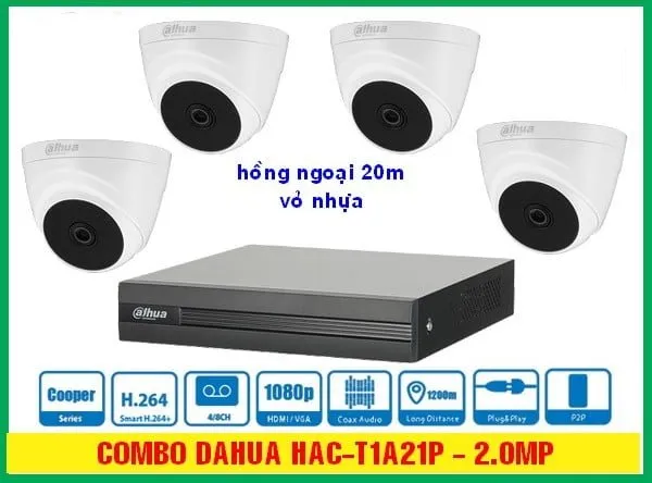 Sản phẩm Combo Dahua HAC T1A21P 1 — Công Ty TNHH Giải Pháp Công Nghệ Nguyễn Toàn — MST 1402159585
