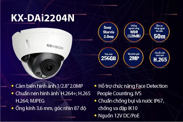 Sản phẩm KX DAi2204N — Công Ty TNHH Giải Pháp Công Nghệ Nguyễn Toàn — MST 1402159585