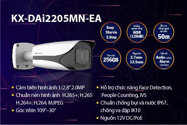 Sản phẩm KX DAi2205MN EA 1 — Công Ty TNHH Giải Pháp Công Nghệ Nguyễn Toàn — MST 1402159585