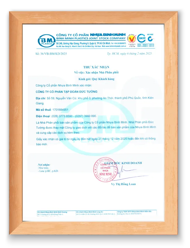 Sản phẩm duc tuong nhua binh minh 2025 614x800 — Thiết Bị Điện Đức Tường - Công Ty CP Tập Đoàn Đức Tường — MST 1701884951