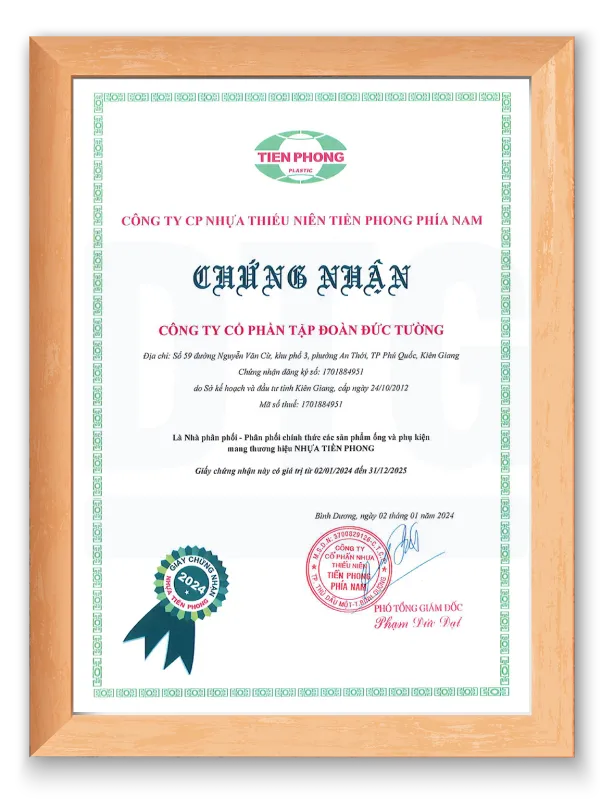 Sản phẩm duc tuong nhua tien phong 2025 614x800 — Thiết Bị Điện Đức Tường - Công Ty CP Tập Đoàn Đức Tường — MST 1701884951