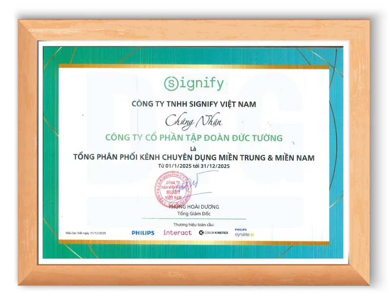 Sản phẩm duc tuong signify philips 2025 800x614 — Thiết Bị Điện Đức Tường - Công Ty CP Tập Đoàn Đức Tường — MST 1701884951