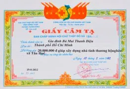 Sản phẩm chung nhan 10 — Công Ty TNHH Sản Xuất Và Kinh Doanh Phúc Thành — MST 1800278535