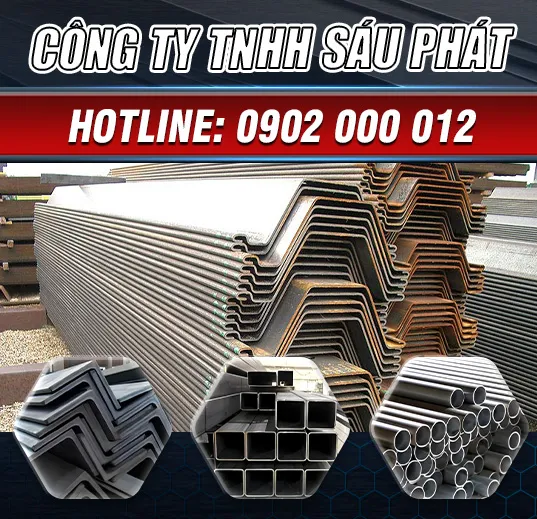 Sản phẩm INTRO — Thép Sáu Phát - Công Ty TNHH Sáu Phát — MST 1800558412