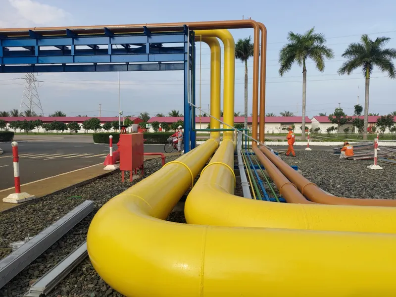 Sản phẩm Be mat ket cau sau khi duoc son hoan thien 1 — Công Ty Cổ Phần Hóa Dầu Công Nghệ Cao Hi-Pec — MST 1800565113