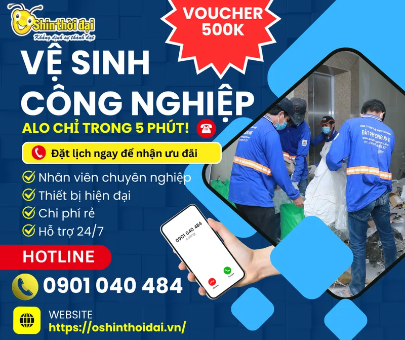Sản phẩm 5 — Vệ Sinh Công Nghiệp - Công Ty Dịch Vụ Oshin Thời Đại — MST 1800569654