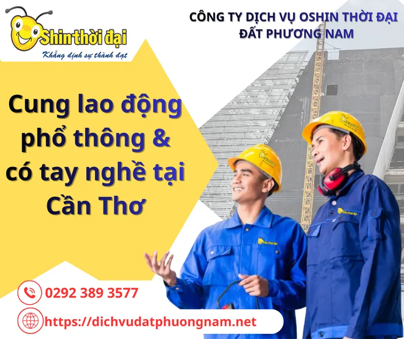 Sản phẩm cung ung lao dong pt — Vệ Sinh Công Nghiệp - Công Ty Dịch Vụ Oshin Thời Đại — MST 1800569654