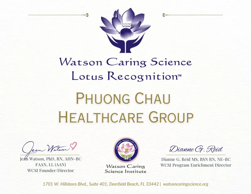 Sản phẩm phuong chau healthcare group lotusreccertificate — Chi Nhánh Công Ty Cổ Phần Đầu Tư Và Thương Mại Phương Châu — MST 1800651309