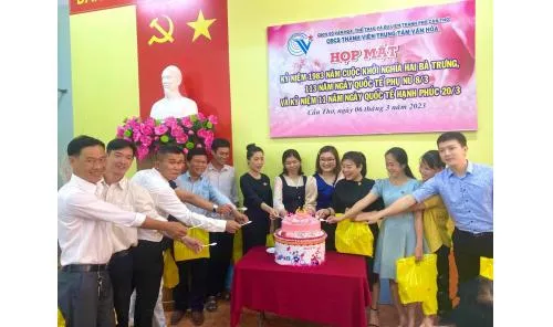 Sản phẩm to chuc sinh nhat cong doan vien net dep van hoa cong so 181680491191 — Trung Tâm Văn Hóa TP. Cần Thơ — MST 1800668510