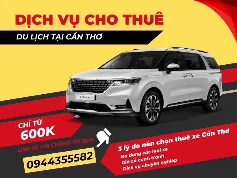 Sản phẩm thue xe can tho 4 — Công Ty TNHH Thương Mại Dịch Vụ Và Du Lịch Đất Tây Đô — MST 1800676896