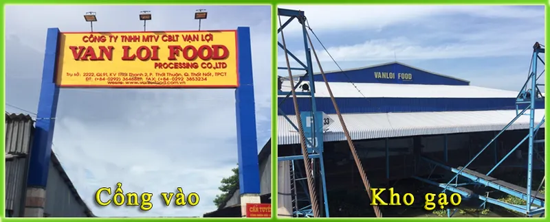 Văn phòng Vạn Lợi Food - Công Ty TNHH MTV Chế Biến Lương Thực Vạn Lợi #? — MST 1801092702