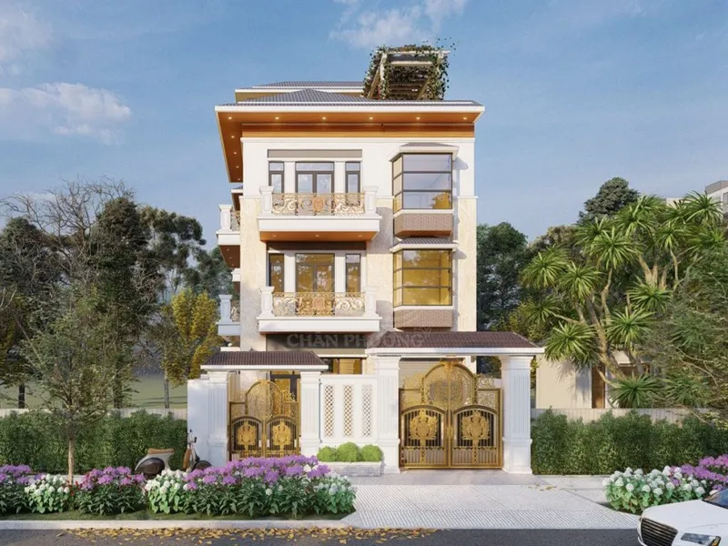 Sản phẩm biet thu 1 tret 1 lau can tho 1024x768 — Xây Dựng Chân Phương - Công Ty TNHH XDTM Chân Phương — MST 1801329246