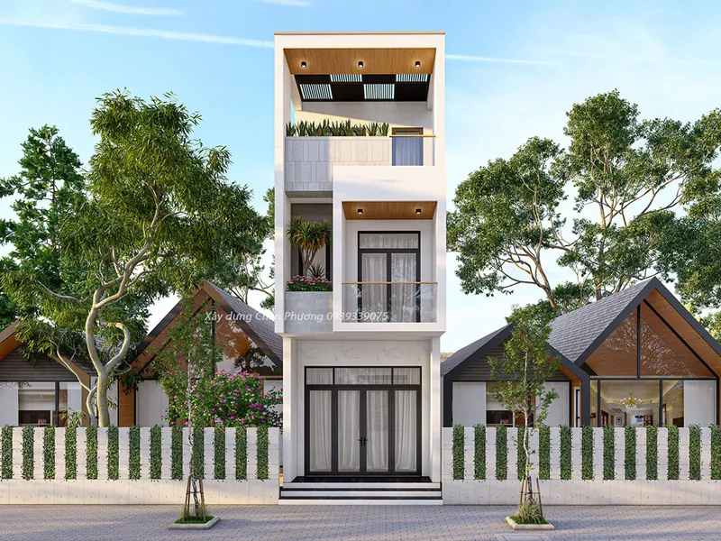 Sản phẩm nha pho 1 tret 1 lau co san thuong 7 — Xây Dựng Chân Phương - Công Ty TNHH XDTM Chân Phương — MST 1801329246