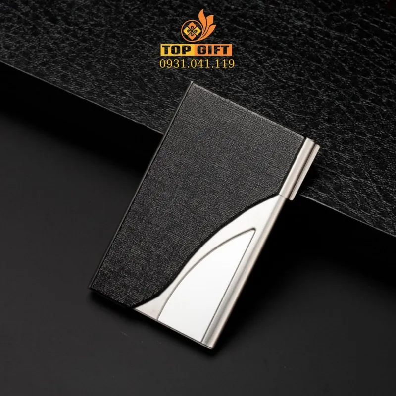 Sản phẩm Hộp đựng namecard danh thiếp da PU màu đen NC013 1024x1024 — Công Ty TNHH Quốc Tế ChipLife — MST 1801440237