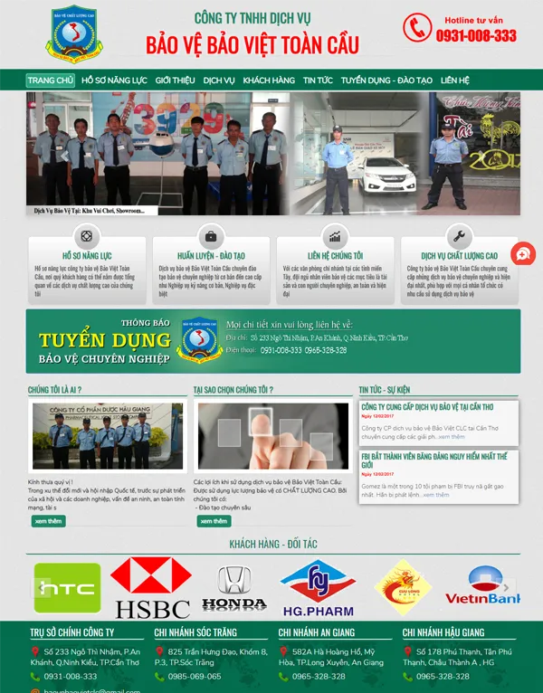 Sản phẩm bảo vệ — Truyền Thông 3s - Công Ty TNHH Truyền Thông Trường Cửu — MST 1801524127