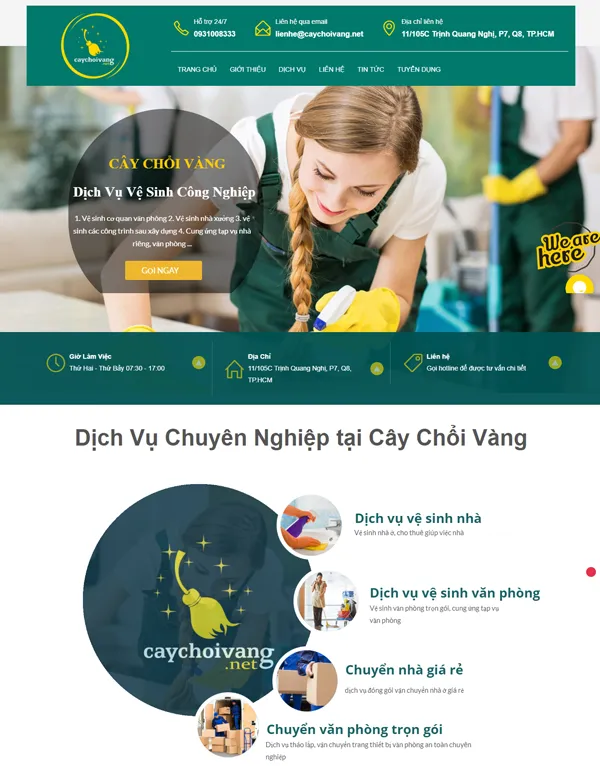 Sản phẩm chổi vàng — Truyền Thông 3s - Công Ty TNHH Truyền Thông Trường Cửu — MST 1801524127