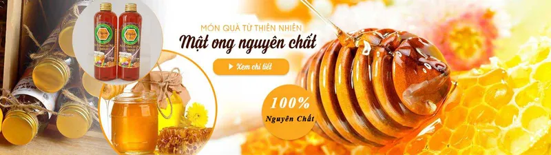 Sản phẩm Mat ong rung tu nhien nguyen chat 100 baner2 1 — Mật Ong Rừng Oginbee - Công Ty TNHH TM DV Mật Ong Rừng Oginbee — MST 1801590627