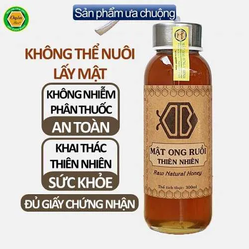 Sản phẩm mat ong ruoi thien nhien 300ml — Mật Ong Rừng Oginbee - Công Ty TNHH TM DV Mật Ong Rừng Oginbee — MST 1801590627