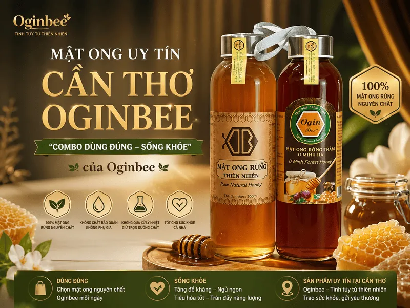 Sản phẩm mat ong uy tin can tho oginbee — Mật Ong Rừng Oginbee - Công Ty TNHH TM DV Mật Ong Rừng Oginbee — MST 1801590627