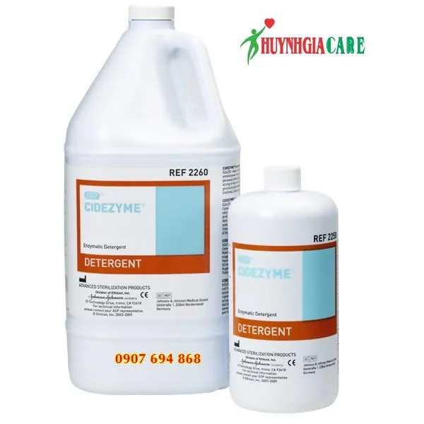 Sản phẩm dung dich khu khuan cidezyme — Công Ty TNHH Huỳnh Gia Alpha — MST 1801763703