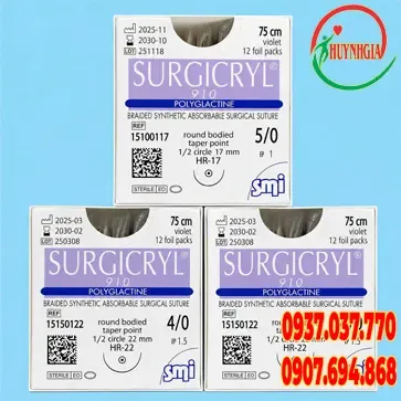 Sản phẩm chi phau thuat surgicryl 910 khau gan — Công Ty TNHH Huỳnh Gia Alpha — MST 1801763703