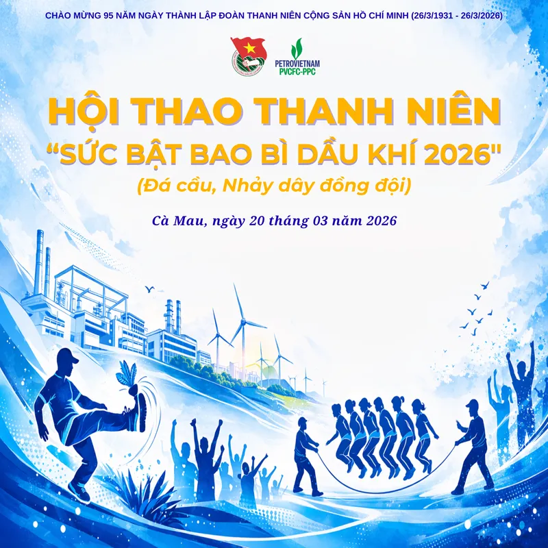 Sản phẩm HOI THAO THANH NIEN — Công Ty Cổ Phần Bao Bì Dầu Khí Việt Nam — MST 1900437757