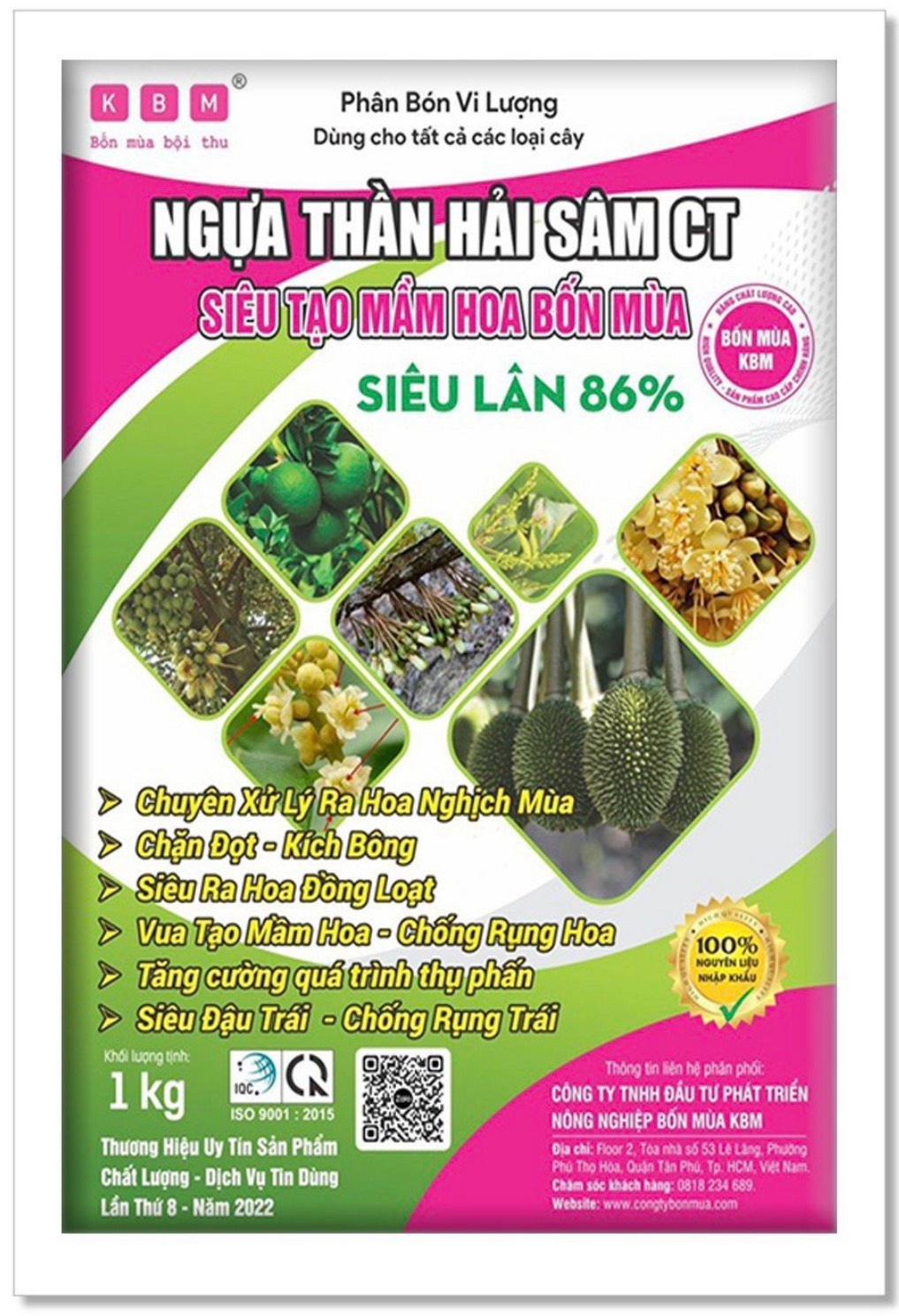 Sản phẩm 17496269660909451.jpg — Thuốc Trừ Sâu, Phân Bón Bốn Mùa - Công Ty TNHH Đầu Tư Phát Triển Nông Nghiệp Bốn
Mùa KBM — MST 1900627187