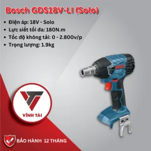 Sản phẩm Bosch GDS18V LII Solo 300x300 — Công Ty TNHH MTV Vĩnh Tài — MST 2000991957