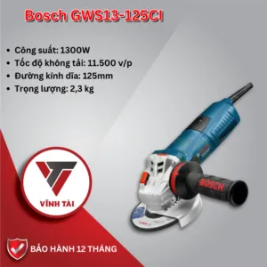 Sản phẩm Bosch GWS13 125CI 300x300 — Công Ty TNHH MTV Vĩnh Tài — MST 2000991957