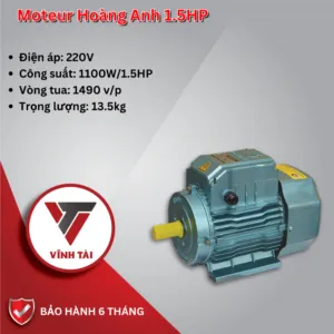 Sản phẩm Moteur Hoang Anh 1.5HP 300x300 — Công Ty TNHH MTV Vĩnh Tài — MST 2000991957